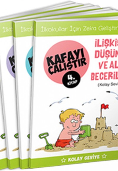 Kafayı Çalıştır Seti (Kolay Seviye) - 4 Kitap Takım