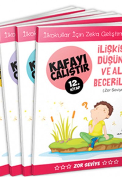 Kafayı Çalıştır Seti (Zor Seviye) - 4 Kitap Takım