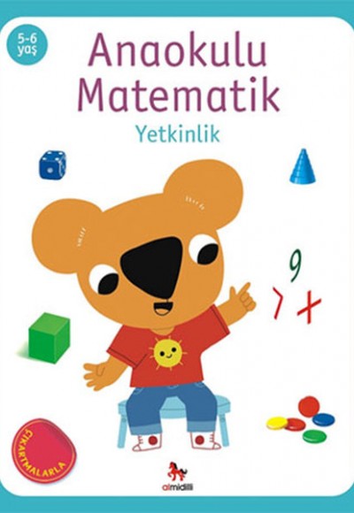 Anaokulu Matematik Yetkinlik 5-6 Yaş Çıkartmalarla