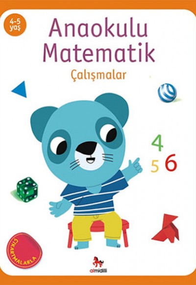 Anaokulu Matematik Çalışmalar 4-5 Yaş Çıkartmalarla