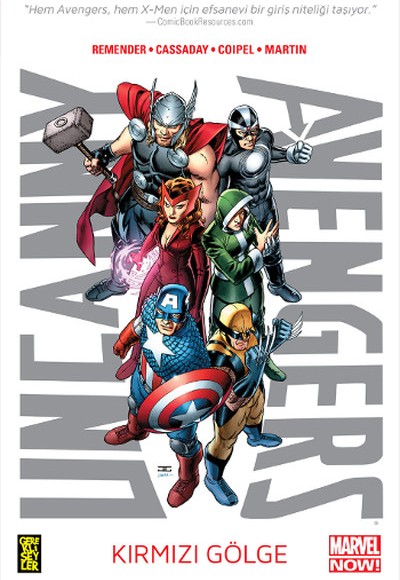 Uncanny Avengers 1 - Kırmızı Gölge 1. Cilt