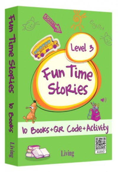 Living Level 3 Fun Times Stories 10'lu Hikaye Seti