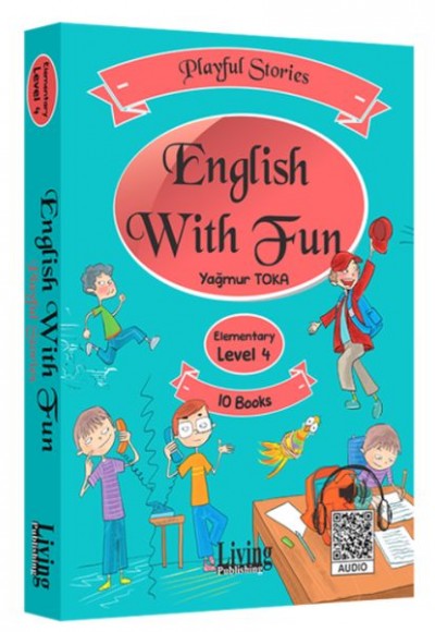 English With Fun Level 4 - 10 Kitap - Playful Stories