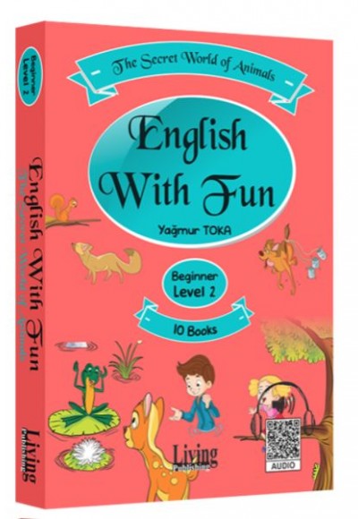English With Fun Level 2 - 10 Kitap - The Secret World Of Animals
