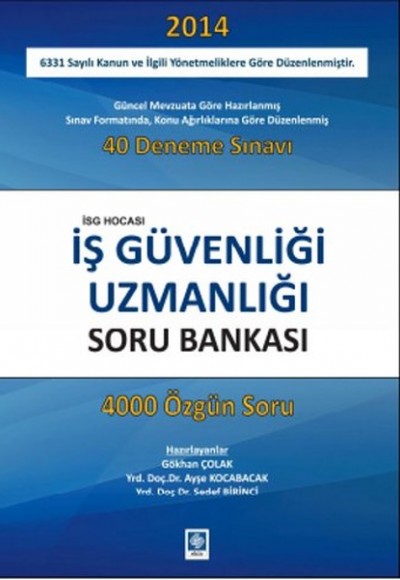 İş Güvenliği Uzmanlığı Soru Bankası