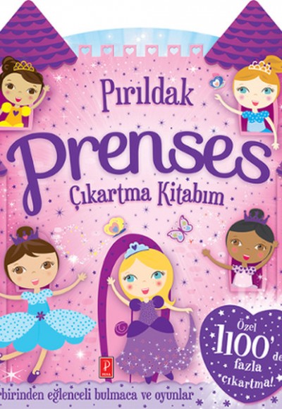 Pırıldak Prenses Çıkartma Kitabım