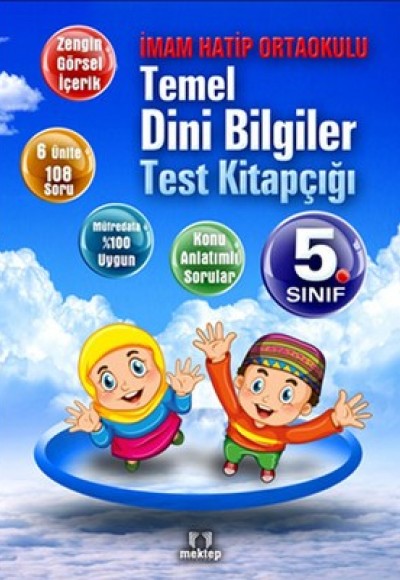 5. Sınıf Temel Dini Bilgiler Test Kitapçığı