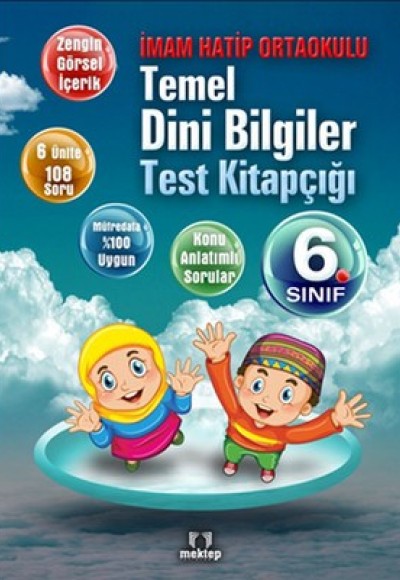 6. Sınıf Temel Dini Bilgiler Test Kitapçığı