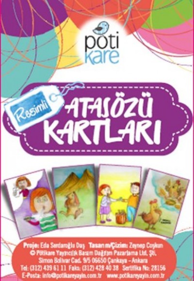 Resimli Atasözü Kartları