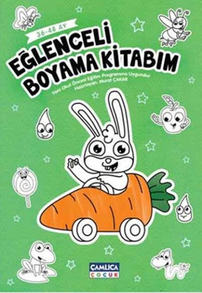 Eğlenceli Boyama Kitabım (36-48 Ay)