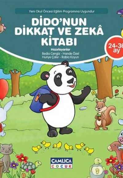 Dido'nun Dikkat ve Zeka Kitabı (24-36 Ay)