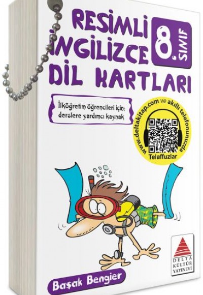 Resimli İngilizce Dil Kartları 8. Sınıf