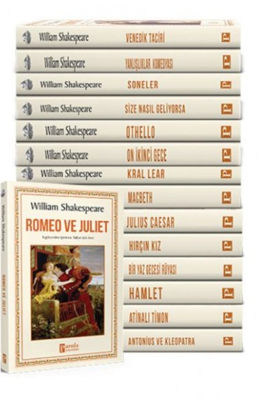 Shakespeare Eserleri Seti (15 Kitap)