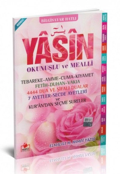 Yasin Okunuşlu ve Mealli Bilgisayar Hatlı Pembe (Orta Boy)