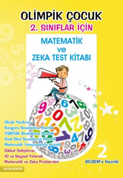 Olimpik Çocuk 2. Sınıflar İçin Matematik ve Zeka Test Kitabı