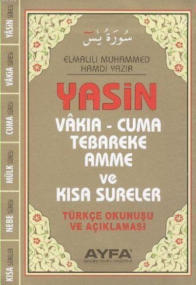 Yasin Üçlü Çanta Boy Flekso Kapak