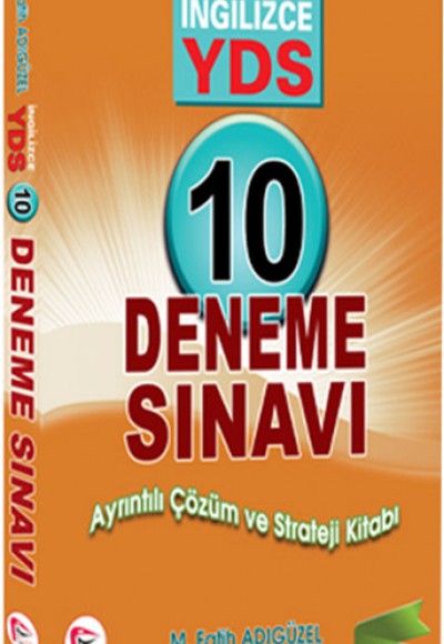 Pelikan İngilizce YDS 10 Çözümlü Deneme 2014