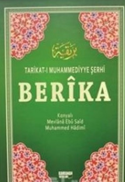Berika (5 Cilt) - Tarikat-ı Muhammediyye Şerhi (Kitap Kağıdı)