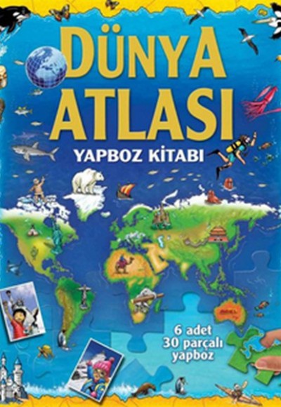 Dünya Atlası / Yapboz Kitabı