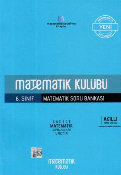 Matematik Kulübü 6. Sınıf Matematik Soru Bankası (Yeni)