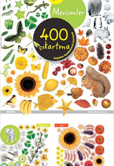 Eğlen Öğren - Mevsimler 400 Çıkartma