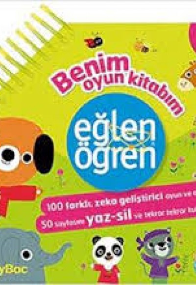 Eğlen Öğren - Benim Oyun Kitabım (3-4 Yaş)