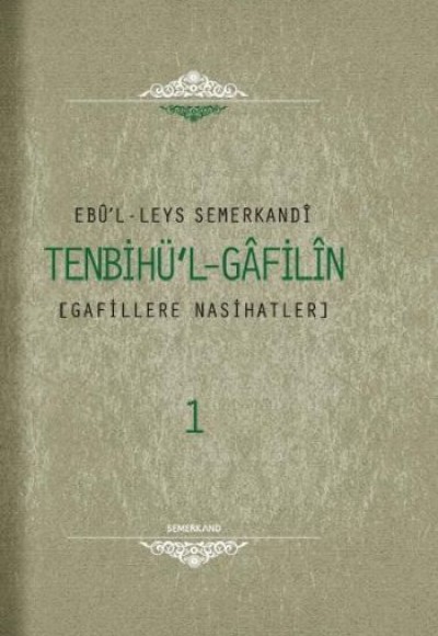 Tenbihü'l-Gafilin  Gafillere Nasihatler (2 Cilt Takım)