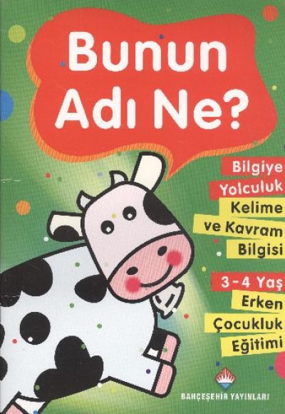 Bunun Adı Ne? (3-4 Yaş)