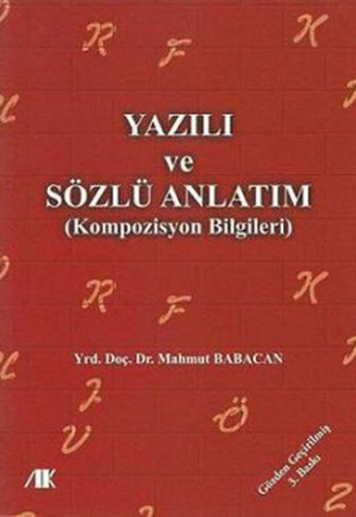 Yazılı ve Sözlü Anlatım