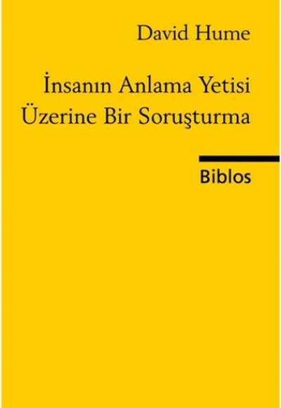 İnsanın Anlama Yetisi Üzerine Bir Soruşturma