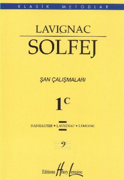 Lavignac 1C - Solfej Şan Çalışmaları