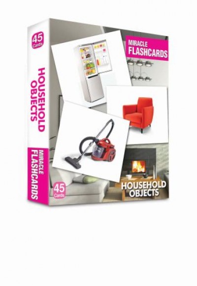Miracle Flashcards Household Objects (45 Cards)