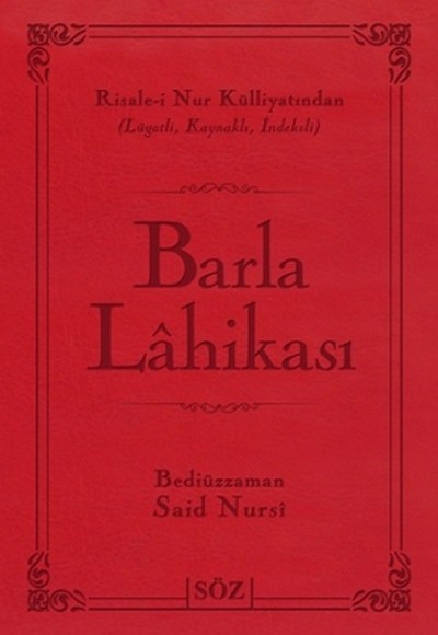 Barla Lahikası (Büyük Boy - İki Renk)