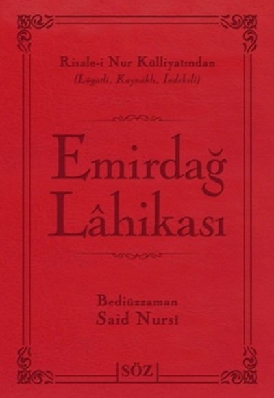 Emirdağ Lahikası (Büyük Boy - İki Renk)