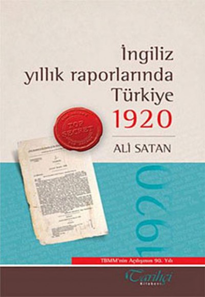 İngiliz Yıllık Raporları'nda Türkiye 1920