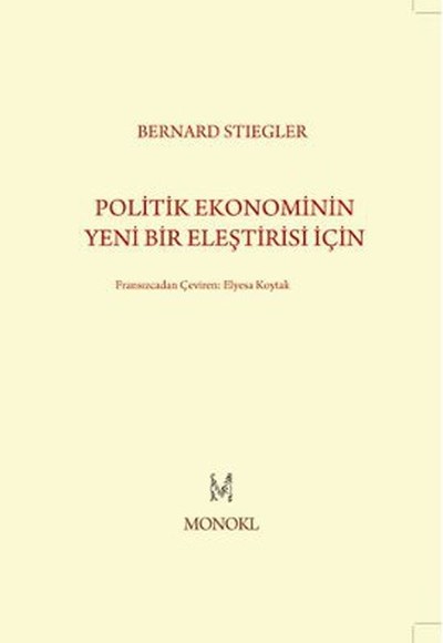 Politik Ekonominin Yeni Bir Eleştirisi İçin