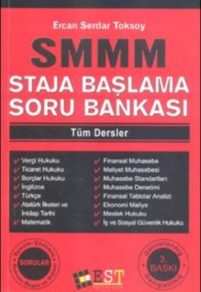 SMMM Staja Başlama Soru Bankası