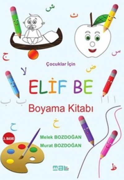 Çocuklar İçin Elif Be Boyama Kitabı