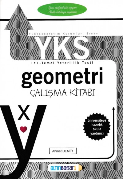 Altınbaşarı YKS-TYT Geometri Çalışma Kitabı (Ahmet Demir)