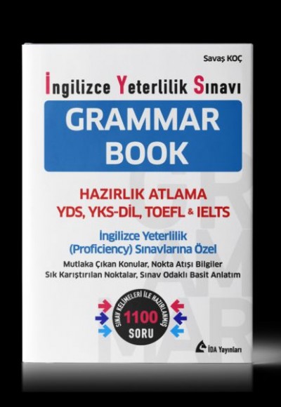 İda Yayınları İngilizce Yeterlilik Sınavı Grammar Book