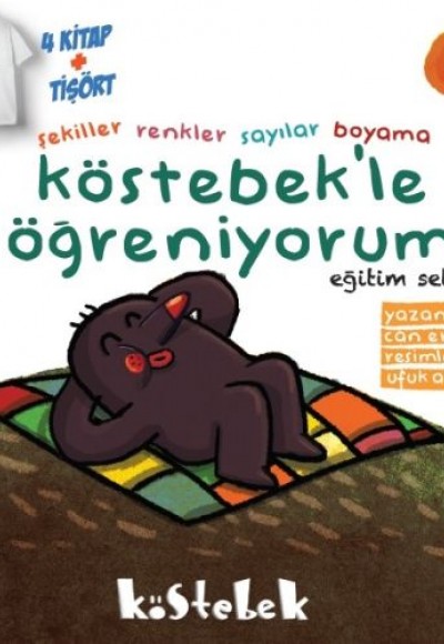 Köstebek'le Öğreniyorum Seti (4 Kitap+Tişört)