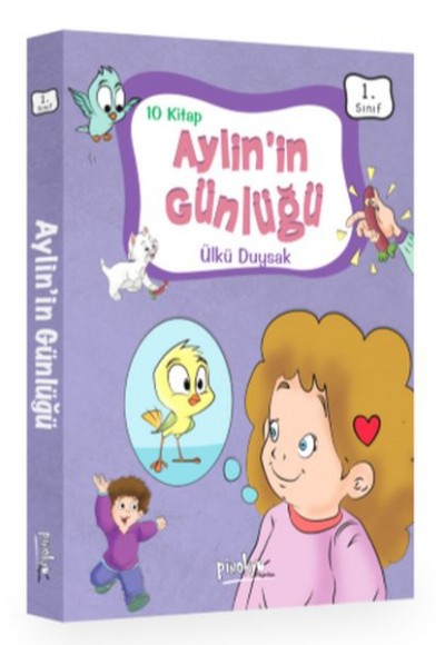 1. Sınıf Aylin’in Günlüğü Serisi - 10 Kitaplık Set