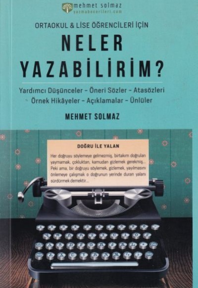 Neler Yazabilirim