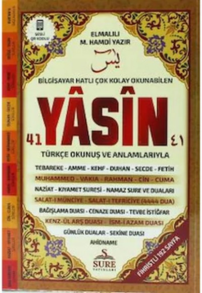 41 Yasin Orta Boy (Kod: 101)