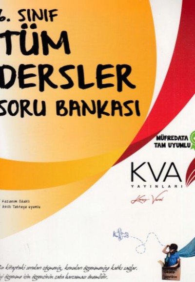 KVA 6.Sınıf Tüm Dersler Soru Bankası (Yeni)