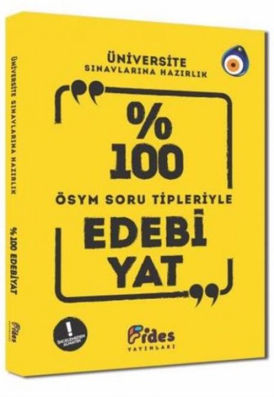 Fides ÖSYM Soru Tipleriyle %100 Edebiyat (Yeni)
