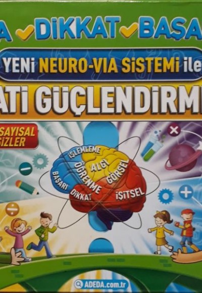 Yeni Neuro-Via Sistemi ile Dikkati Güçlendirme Seti 10 Yaş (3 Kitap Kutulu)