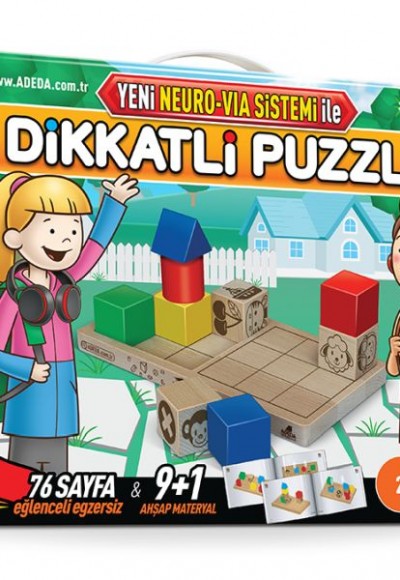 Dikkatli Puzzle İlk Adım 2-7 Yaş