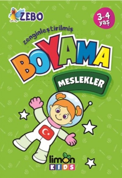 Zenginleştirilmiş Boyama - Meslekler 3-4 Yaş