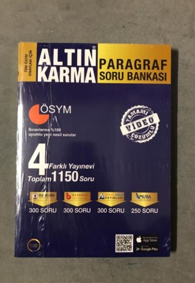 Altın Karma Paragraf Soru Bankası (Yeni)